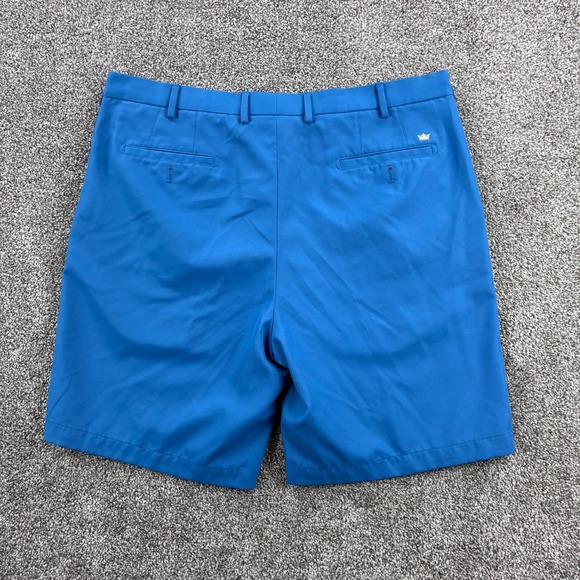Peter Millar Crown Sport Shorts Mens 38 Blue Golf Performance Golfing Driving - Picture 5 of 6